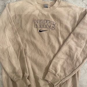 Nike Cream Sweatshirt Size Small